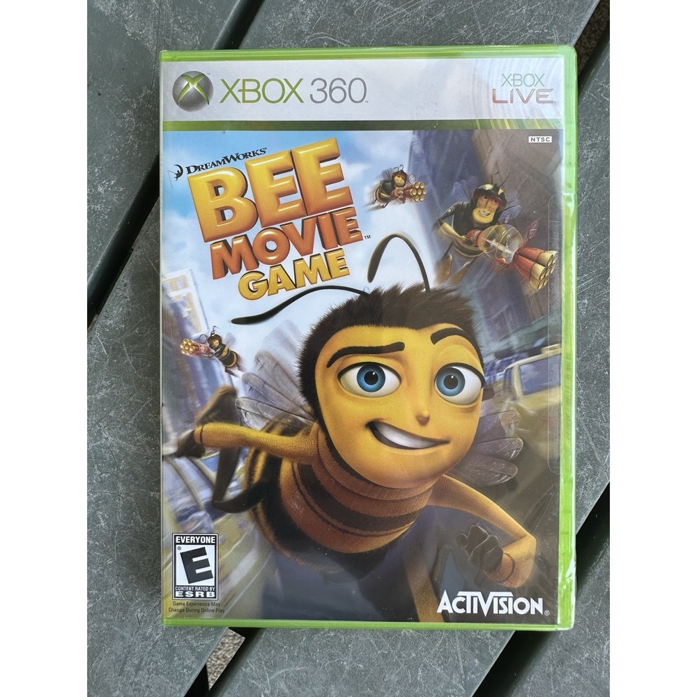 Brand New Sealed 2007 Bee‎ Movie Game Microsoft Xbox 360